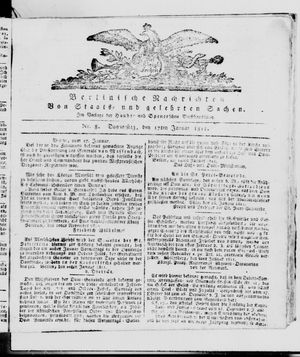 Berlinische Nachrichten von Staats- und gelehrten Sachen vom 17.01.1811