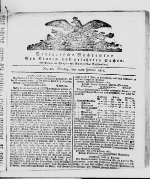 Berlinische Nachrichten von Staats- und gelehrten Sachen vom 19.02.1811