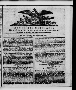 Berlinische Nachrichten von Staats- und gelehrten Sachen vom 19.05.1812