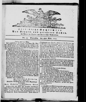 Berlinische Nachrichten von Staats- und gelehrten Sachen vom 18.03.1813