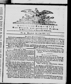 Berlinische Nachrichten von Staats- und gelehrten Sachen vom 20.03.1813