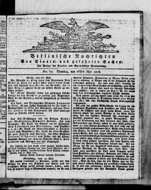Berlinische Nachrichten von Staats- und gelehrten Sachen vom 26.05.1818