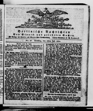 Berlinische Nachrichten von Staats- und gelehrten Sachen vom 18.07.1820