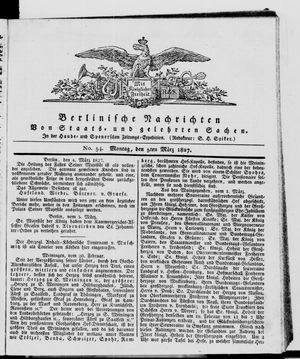 Berlinische Nachrichten von Staats- und gelehrten Sachen vom 05.03.1827