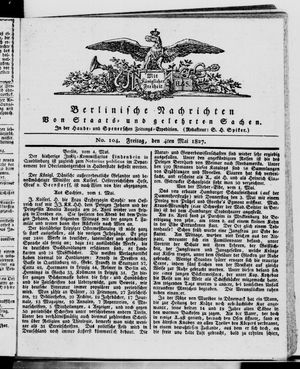 Berlinische Nachrichten von Staats- und gelehrten Sachen vom 04.05.1827