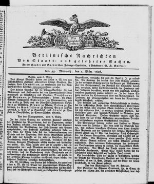 Berlinische Nachrichten von Staats- und gelehrten Sachen vom 05.03.1828