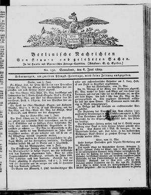 Berlinische Nachrichten von Staats- und gelehrten Sachen vom 06.06.1829