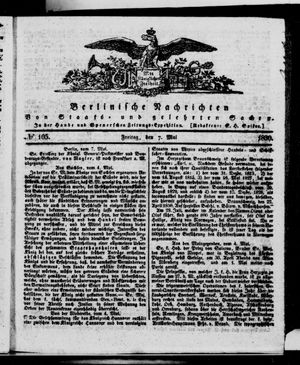 Berlinische Nachrichten von Staats- und gelehrten Sachen vom 07.05.1830