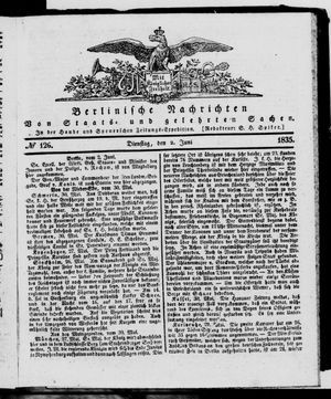 Berlinische Nachrichten von Staats- und gelehrten Sachen vom 02.06.1835