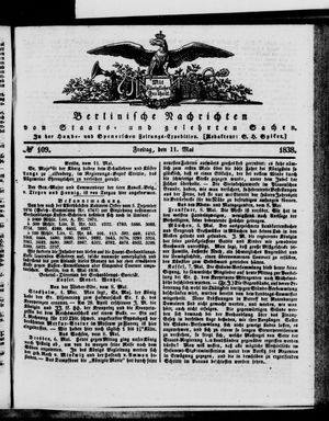 Berlinische Nachrichten von Staats- und gelehrten Sachen vom 11.05.1838