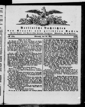 Berlinische Nachrichten von Staats- und gelehrten Sachen vom 30.05.1838