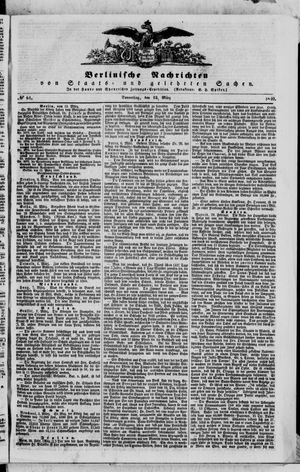 Berlinische Nachrichten von Staats- und gelehrten Sachen vom 12.03.1840