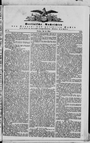 Berlinische Nachrichten von Staats- und gelehrten Sachen vom 24.03.1840