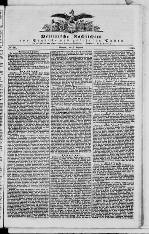 Berlinische Nachrichten von Staats- und gelehrten Sachen vom 02.12.1840