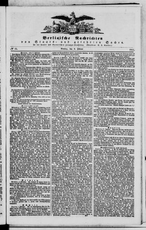 Berlinische Nachrichten von Staats- und gelehrten Sachen vom 09.02.1841