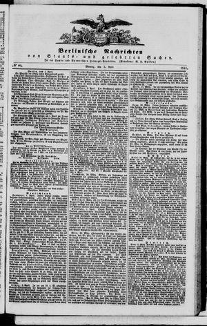 Berlinische Nachrichten von Staats- und gelehrten Sachen vom 05.04.1841