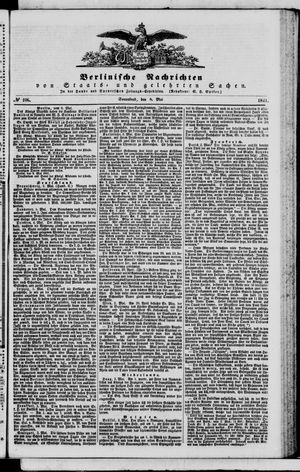 Berlinische Nachrichten von Staats- und gelehrten Sachen vom 08.05.1841