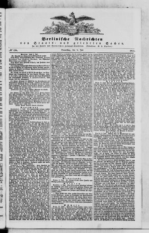 Berlinische Nachrichten von Staats- und gelehrten Sachen vom 08.07.1841