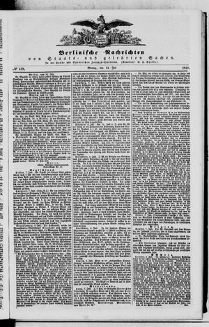 Berlinische Nachrichten von Staats- und gelehrten Sachen vom 12.07.1841