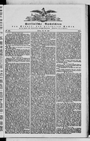 Berlinische Nachrichten von Staats- und gelehrten Sachen vom 23.07.1841