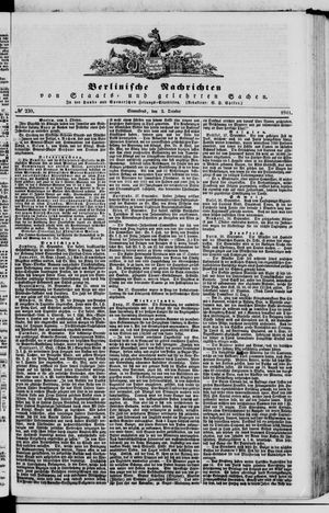 Berlinische Nachrichten von Staats- und gelehrten Sachen on Oct 2, 1841
