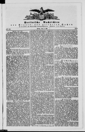 Berlinische Nachrichten von Staats- und gelehrten Sachen vom 06.05.1842