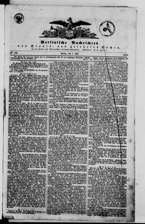 Berlinische Nachrichten von Staats- und gelehrten Sachen vom 01.07.1842