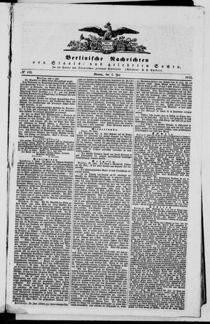 Berlinische Nachrichten von Staats- und gelehrten Sachen vom 04.07.1842
