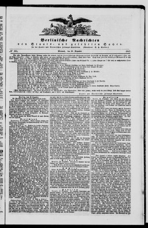 Berlinische Nachrichten von Staats- und gelehrten Sachen on Dec 28, 1842