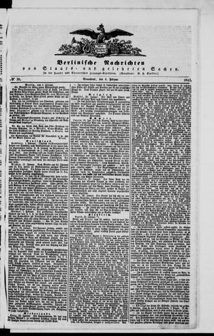 Berlinische Nachrichten von Staats- und gelehrten Sachen vom 04.02.1843