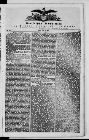 Berlinische Nachrichten von Staats- und gelehrten Sachen vom 05.05.1843