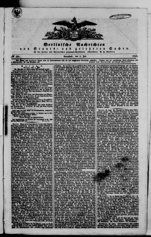 Berlinische Nachrichten von Staats- und gelehrten Sachen vom 01.07.1843