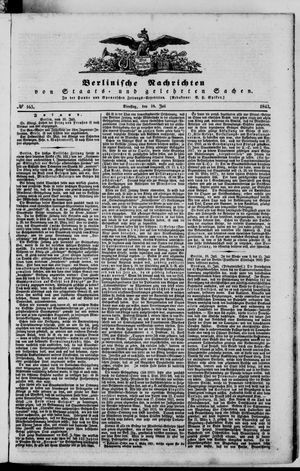 Berlinische Nachrichten von Staats- und gelehrten Sachen vom 18.07.1843