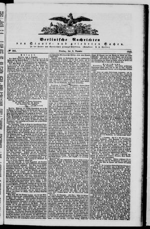 Berlinische Nachrichten von Staats- und gelehrten Sachen on Dec 5, 1843
