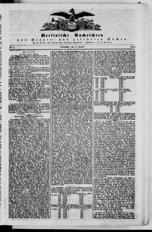 Berlinische Nachrichten von Staats- und gelehrten Sachen vom 04.01.1844