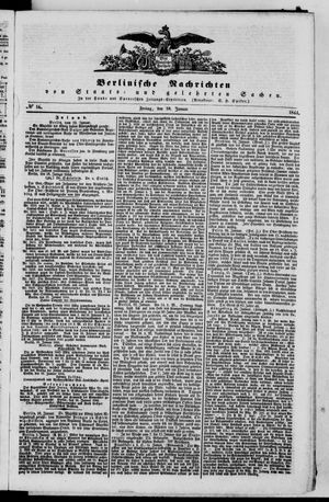 Berlinische Nachrichten von Staats- und gelehrten Sachen on Jan 19, 1844