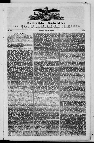 Berlinische Nachrichten von Staats- und gelehrten Sachen on Jan 24, 1844