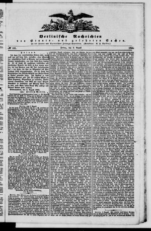 Berlinische Nachrichten von Staats- und gelehrten Sachen vom 09.08.1844