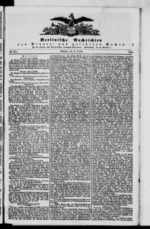 Berlinische Nachrichten von Staats- und gelehrten Sachen on Oct 2, 1844