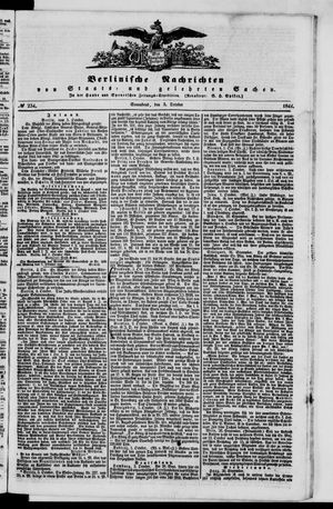 Berlinische Nachrichten von Staats- und gelehrten Sachen on Oct 5, 1844