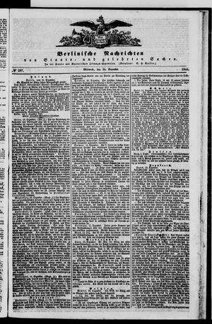 Berlinische Nachrichten von Staats- und gelehrten Sachen vom 18.12.1844