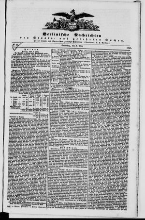 Berlinische Nachrichten von Staats- und gelehrten Sachen vom 06.03.1845