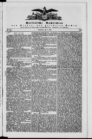 Berlinische Nachrichten von Staats- und gelehrten Sachen vom 08.05.1845