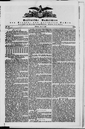 Berlinische Nachrichten von Staats- und gelehrten Sachen vom 02.07.1845