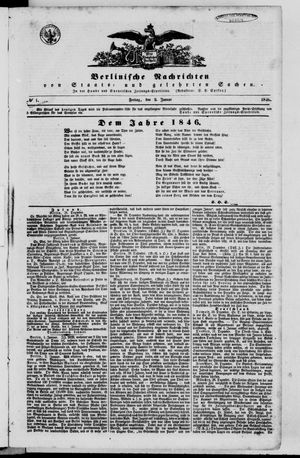 Berlinische Nachrichten von Staats- und gelehrten Sachen vom 02.01.1846
