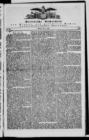 Berlinische Nachrichten von Staats- und gelehrten Sachen vom 01.05.1846