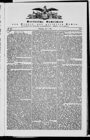 Berlinische Nachrichten von Staats- und gelehrten Sachen vom 07.05.1846