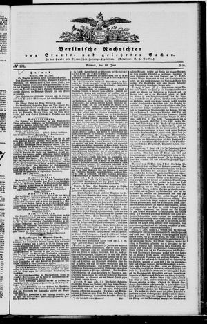Berlinische Nachrichten von Staats- und gelehrten Sachen vom 10.06.1846