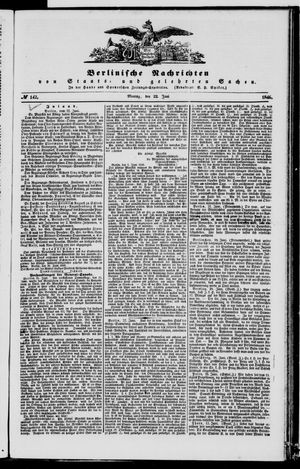 Berlinische Nachrichten von Staats- und gelehrten Sachen on Jun 22, 1846