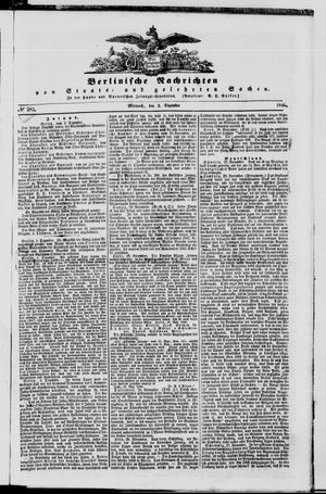 Berlinische Nachrichten von Staats- und gelehrten Sachen vom 02.12.1846